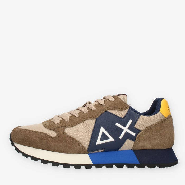 Sun 68 Jaki Solid Sneakers beige scuro da uomo
