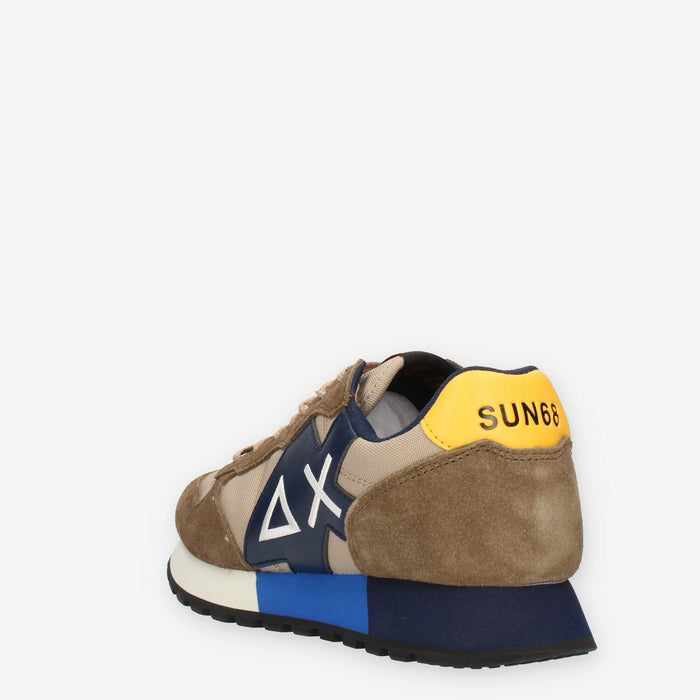 Sun 68 Jaki Solid Sneakers beige scuro da uomo
