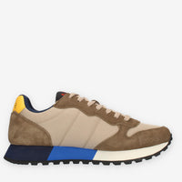 Sun 68 Jaki Solid Sneakers beige scuro da uomo
