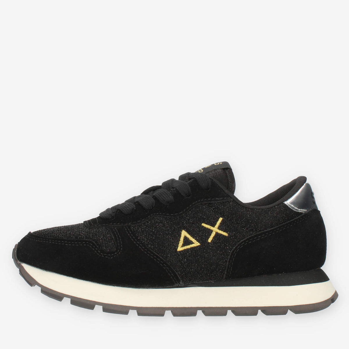 Sun68 Ally Glitter Sneakers nere da donna
