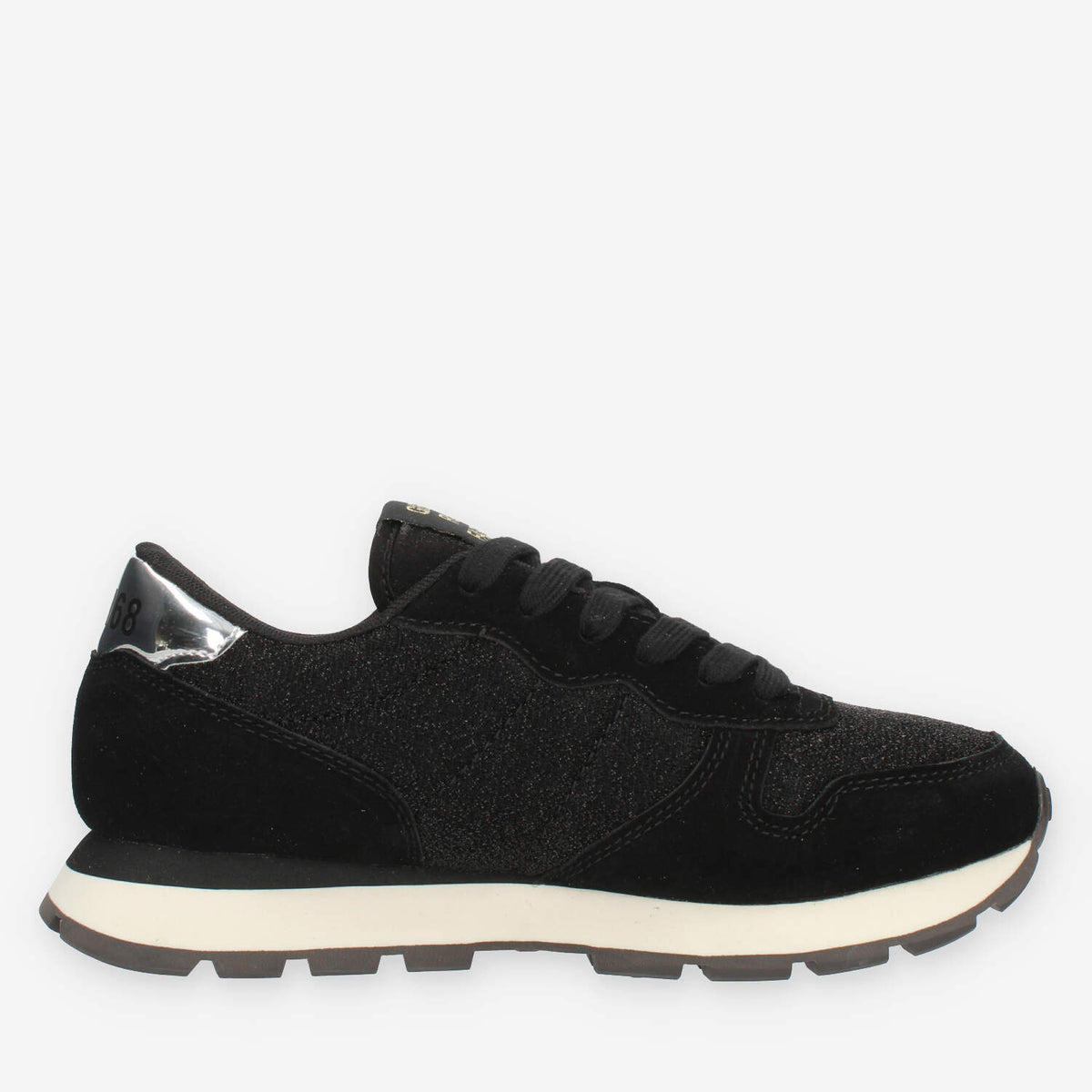 Sun68 Ally Glitter Sneakers nere da donna