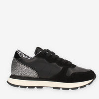 Sun68 Ally Studs Sneakers nere con glitter e borchie