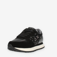 Sun68 Ally Studs Sneakers nere con glitter e borchie