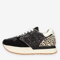 Sun68 Kelly Animal Sneakers nere da donna
