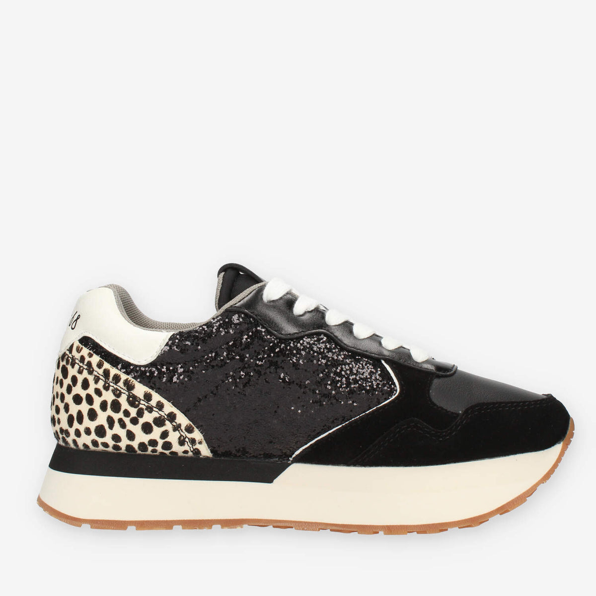 Sun68 Kelly Animal Sneakers nere da donna