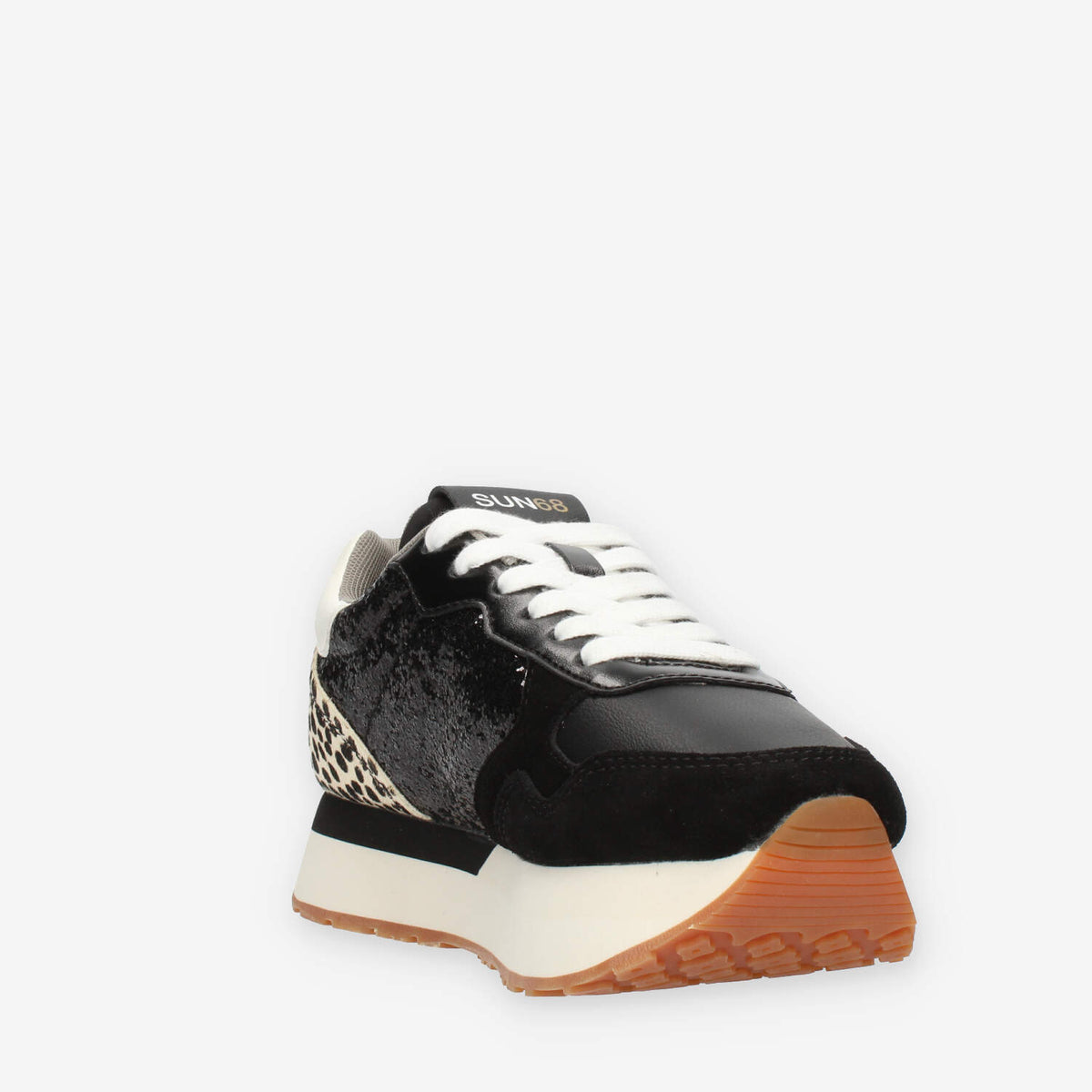 Sun68 Kelly Animal Sneakers nere da donna