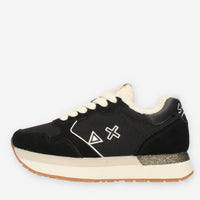 Sun68 Kelly Teddy Sneakers nere da donna