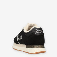 Sun68 Kelly Teddy Sneakers nere da donna