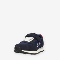 Sun 68 Boy's Tom Solid (Kid) Sneakers blu da bimbo