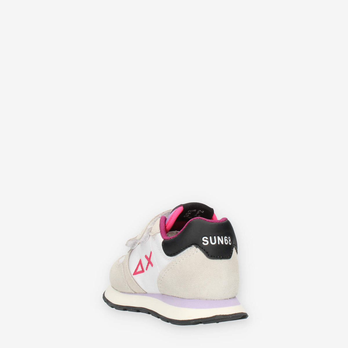 Sun 68 Girl's Ally Solid (Baby) Sneakers bianche da bimba