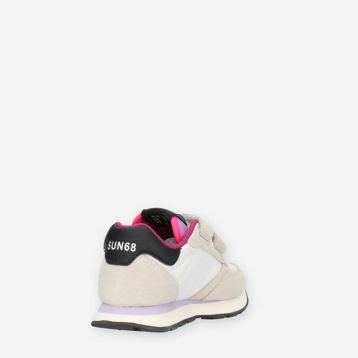 Sun 68 Girl's Ally Solid (Baby) Sneakers bianche da bimba