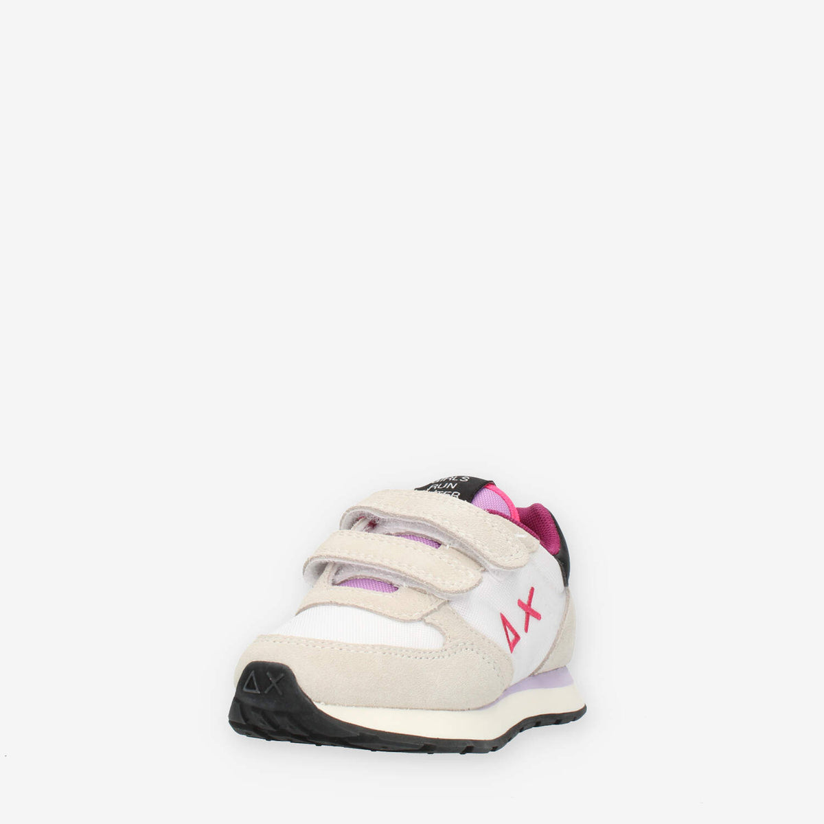 Sun 68 Girl's Ally Solid (Baby) Sneakers bianche da bimba
