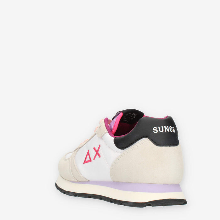 Sun 68 Girl's Ally Solid (Teen) Sneakers bianche da ragazza