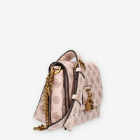 Guess Centre Stage mini Borsetta a tracolla rosa logata