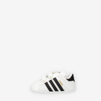 Adidas Superstar Crib Sneakers da culla bianche e nere