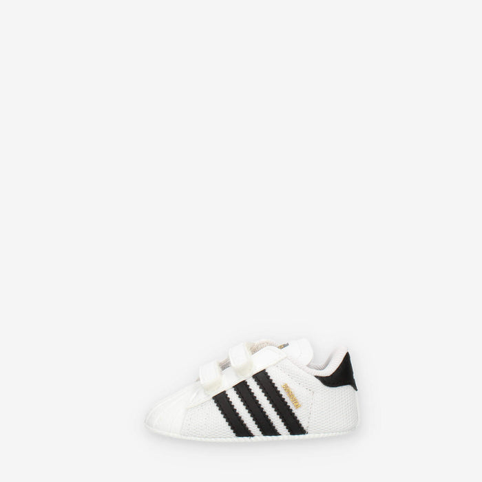 Adidas Superstar Crib Sneakers da culla bianche e nere