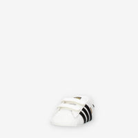 Adidas Superstar Crib Sneakers da culla bianche e nere